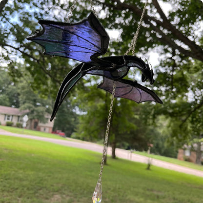 Handmade Flying Glass Dragon